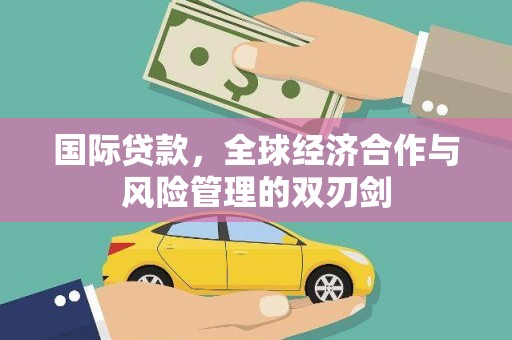 莲都国际贷款，全球经济合作与风险管理的双刃剑