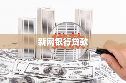 莲都新网银行贷款