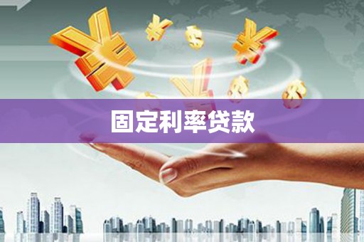 莲都固定利率贷款