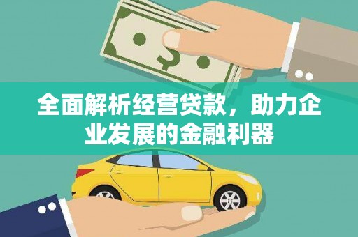 莲都全面解析经营贷款，助力企业发展的金融利器