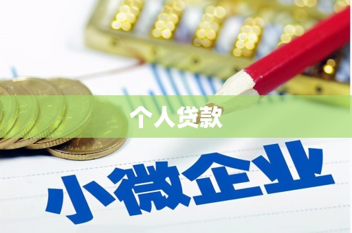 莲都个人贷款