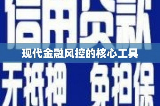 莲都现代金融风控的核心工具