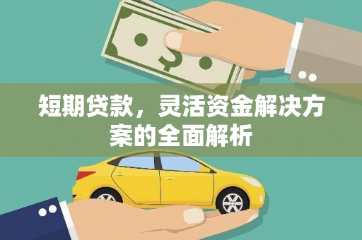 莲都短期贷款，灵活资金解决方案的全面解析