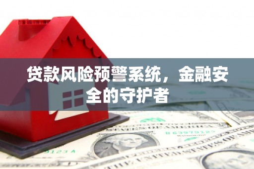 莲都贷款风险预警系统，金融安全的守护者
