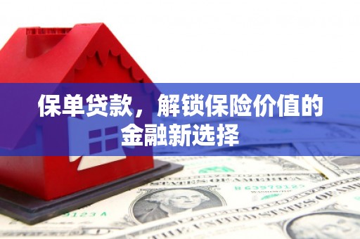 莲都保单贷款，解锁保险价值的金融新选择