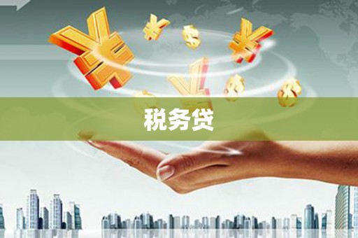 莲都税务贷