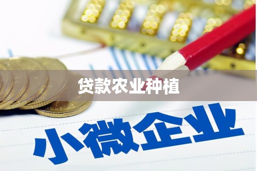 莲都贷款农业种植