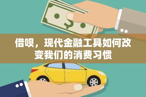 莲都借呗，现代金融工具如何改变我们的消费习惯