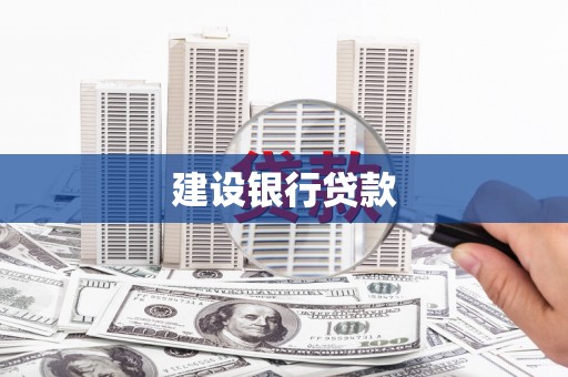 莲都建设银行贷款