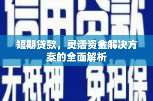 莲都短期贷款，灵活资金解决方案的全面解析