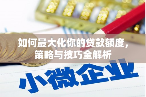 莲都如何最大化你的贷款额度，策略与技巧全解析