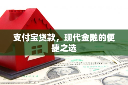 莲都支付宝贷款，现代金融的便捷之选