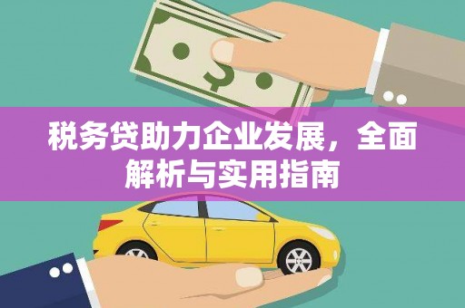 莲都税务贷助力企业发展，全面解析与实用指南