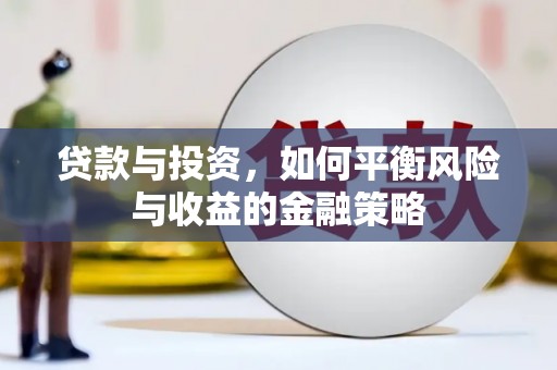 莲都贷款与投资，如何平衡风险与收益的金融策略