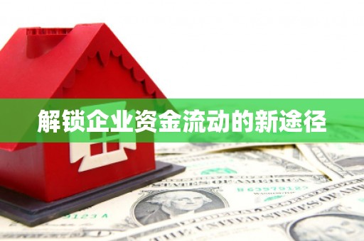 莲都解锁企业资金流动的新途径