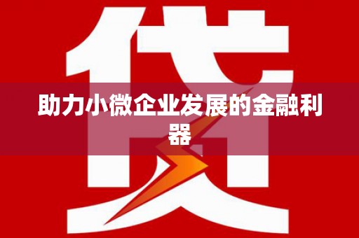 莲都助力小微企业发展的金融利器