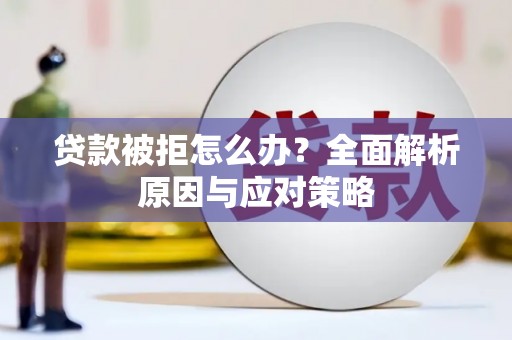 莲都贷款被拒怎么办？全面解析原因与应对策略